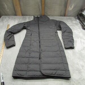 North Face Down Coat Women XS Grey Far Northern Puffer‎ Winter Wear Insulated
